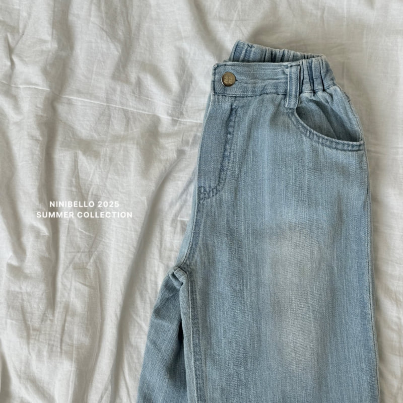 Ninibello - Korean Children Fashion - #magicofchildhood - Ice Denim Pants - 7