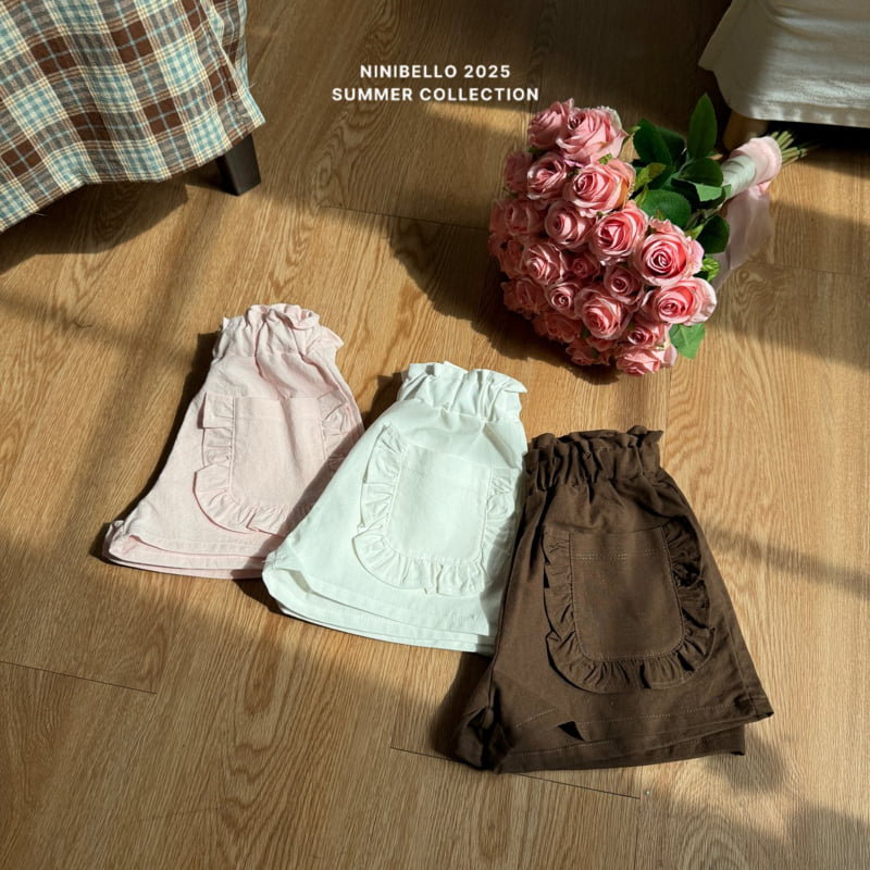 Ninibello - Korean Children Fashion - #magicofchildhood - Frill Pocket Pants - 3