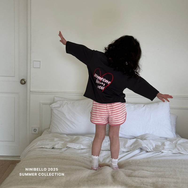 Ninibello - Korean Children Fashion - #magicofchildhood - Some One Heart Loose Tee - 10