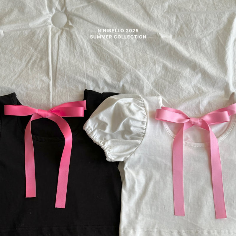 Ninibello - Korean Children Fashion - #magicofchildhood - Barbie Puff Tee - 5