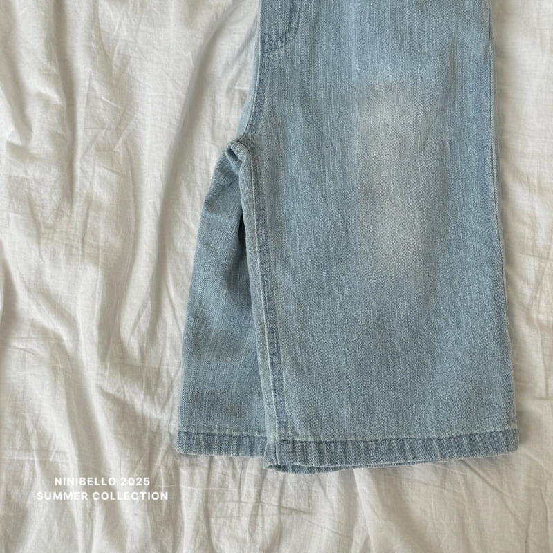 Ninibello - Korean Children Fashion - #minifashionista - Ice Denim Pants - 8