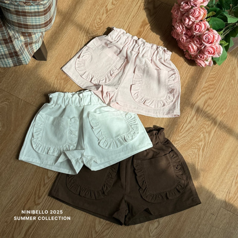 Ninibello - Korean Children Fashion - #magicofchildhood - Frill Pocket Pants - 4