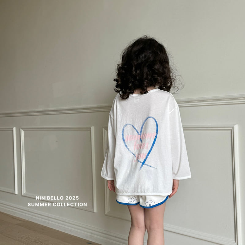Ninibello - Korean Children Fashion - #minifashionista - Some One Heart Loose Tee - 11