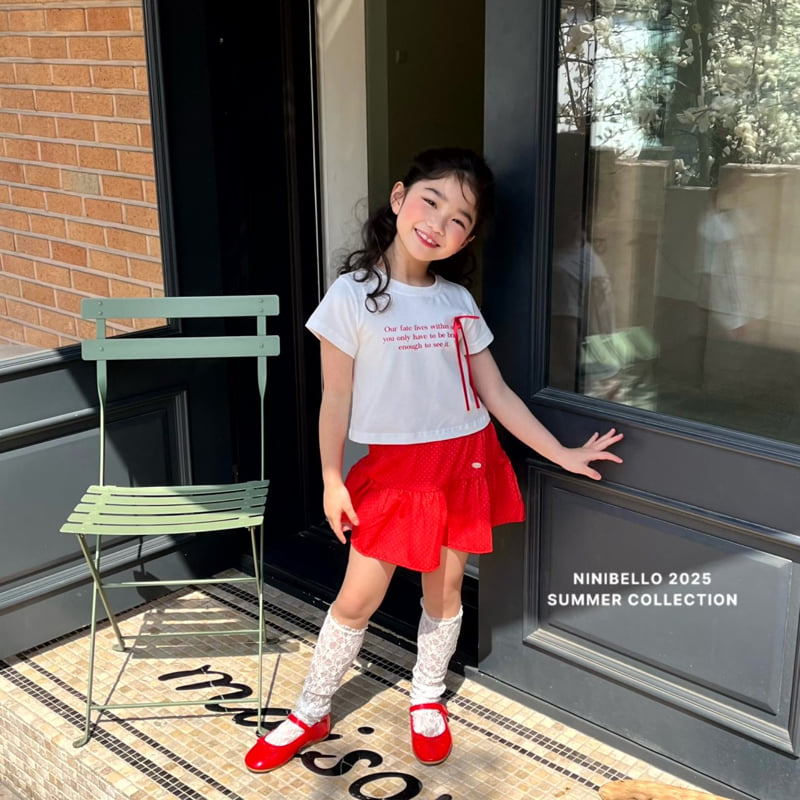 Ninibello - Korean Children Fashion - #minifashionista - Ribbon Span Tee - 11