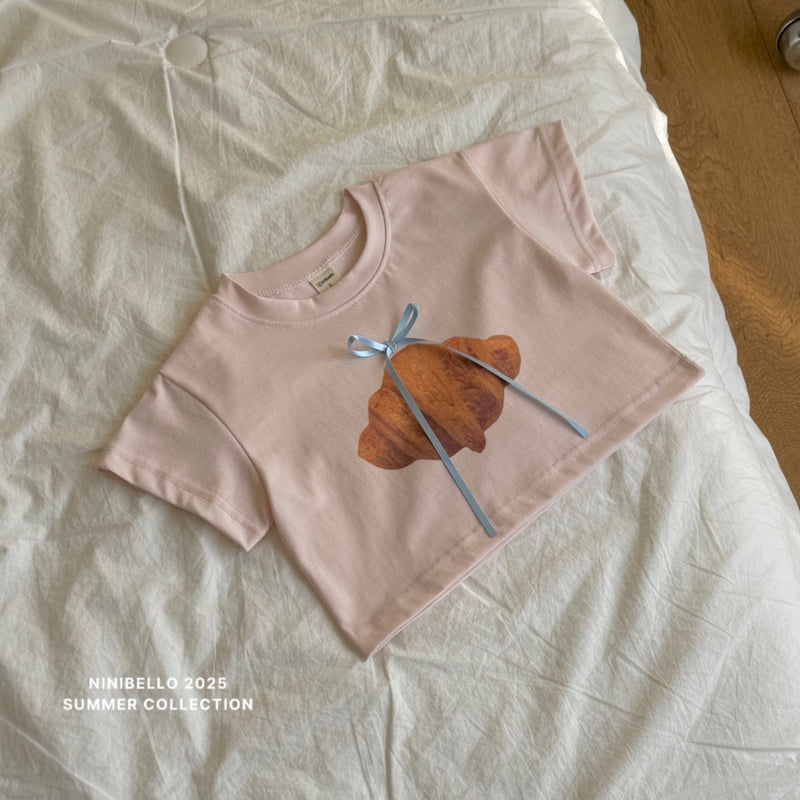 Ninibello - Korean Children Fashion - #minifashionista - Croissant Crop Tee - 9