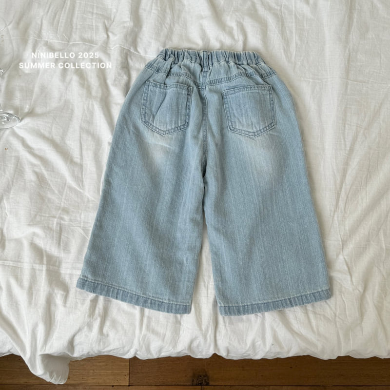 Ninibello - Korean Children Fashion - #prettylittlegirls - Ice Denim Pants - 9