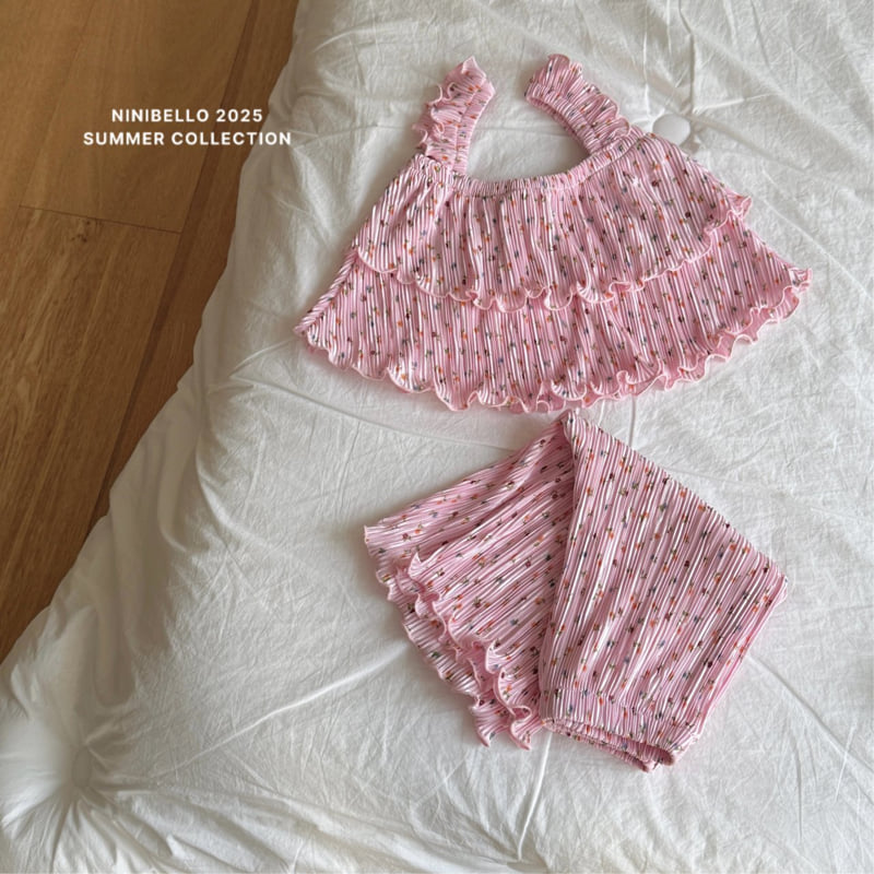 Ninibello - Korean Children Fashion - #prettylittlegirls - Cancan Pleated Set - 5
