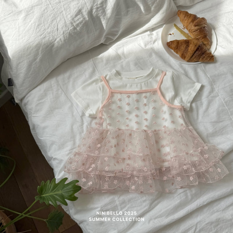 Ninibello - Korean Children Fashion - #prettylittlegirls - Blooming Layered Set - 6