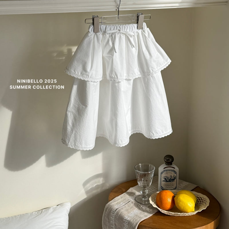 Ninibello - Korean Children Fashion - #stylishchildhood - Apron Long Skirt - 6