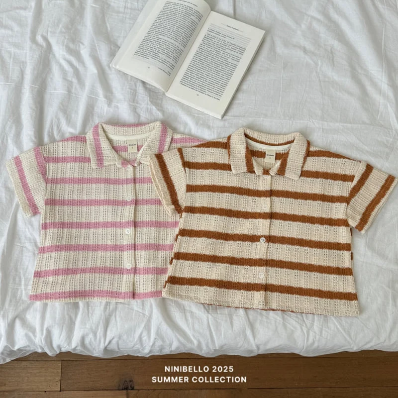 Ninibello - Korean Children Fashion - #stylishchildhood - Crople Knit Shirt