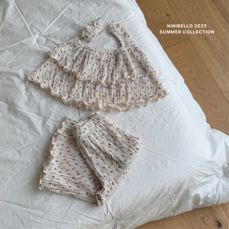 Ninibello - Korean Children Fashion - #todddlerfashion - Cancan Pleated Set - 6