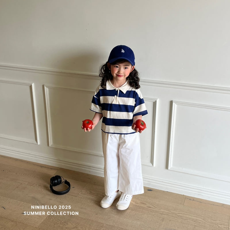 Ninibello - Korean Children Fashion - #todddlerfashion - Dipping Rugby Tee - 12
