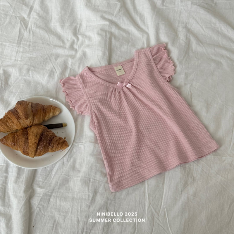 Ninibello - Korean Children Fashion - #todddlerfashion - Angel Frill Tee - 5