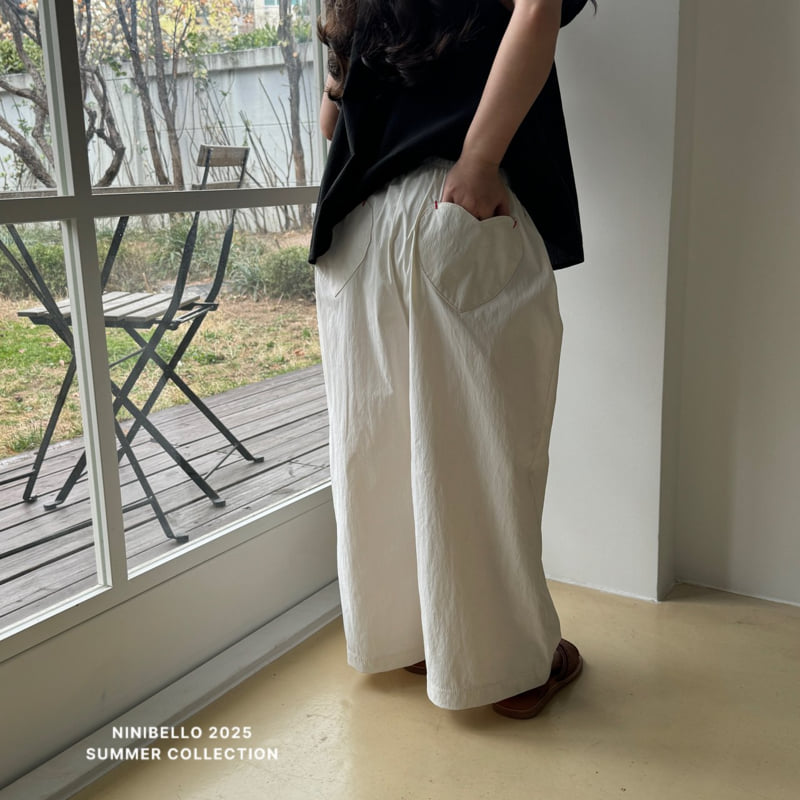 Ninibello - Korean Children Fashion - #todddlerfashion - Heart Pocket Pants - 10
