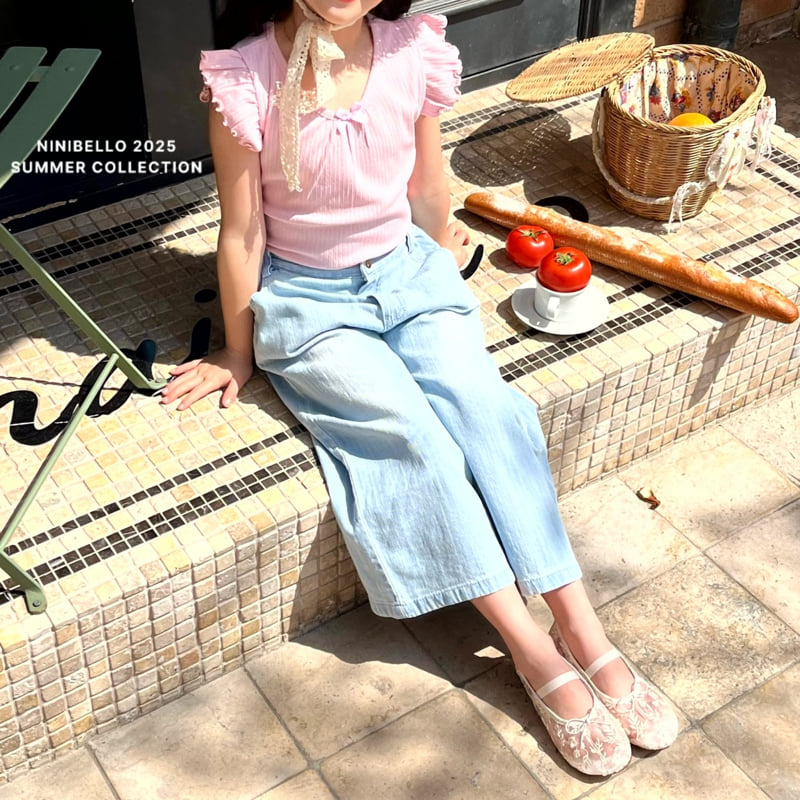 Ninibello - Korean Children Fashion - #toddlerclothing - Ice Denim Pants - 11