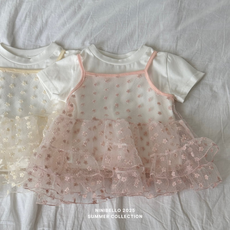 Ninibello - Korean Children Fashion - #toddlerclothing - Blooming Layered Set - 8