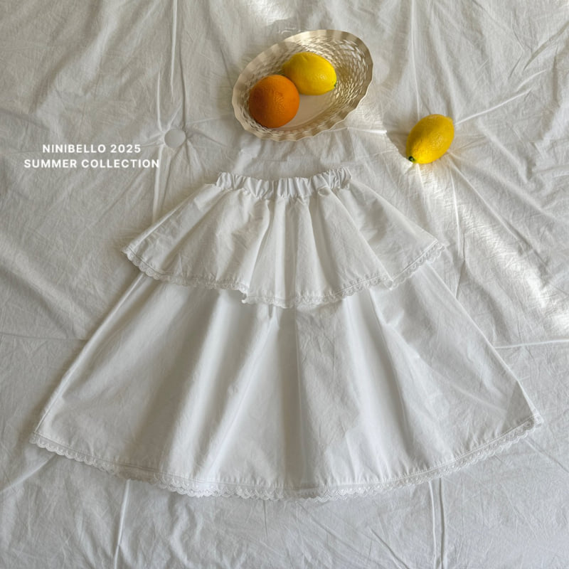 Ninibello - Korean Children Fashion - #toddlerclothing - Apron Long Skirt - 5