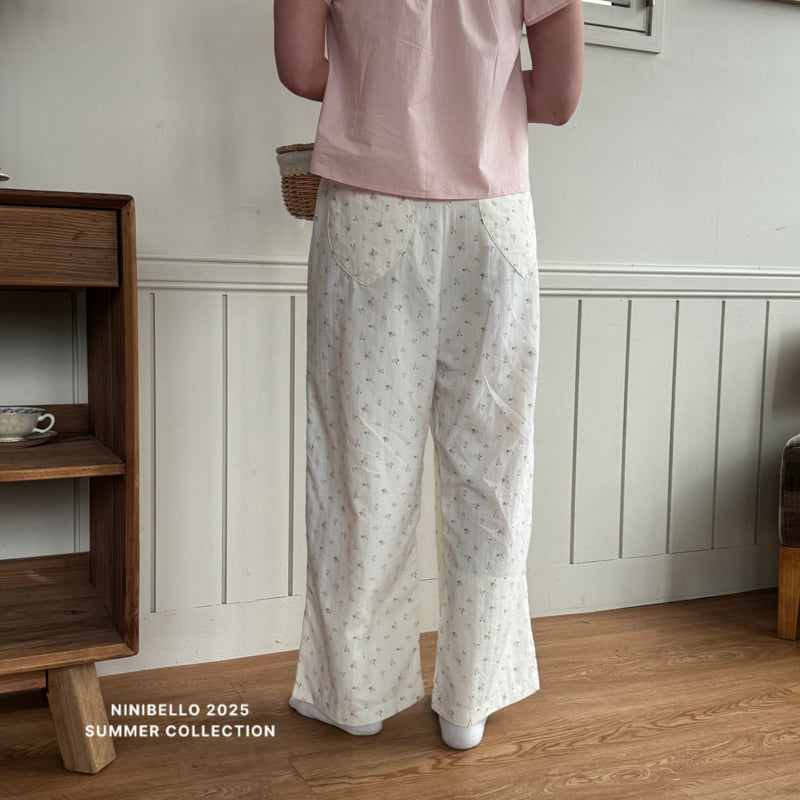 Ninibello - Korean Women Fashion - #restrostyle - Adult Heart Pocket Pants - 3