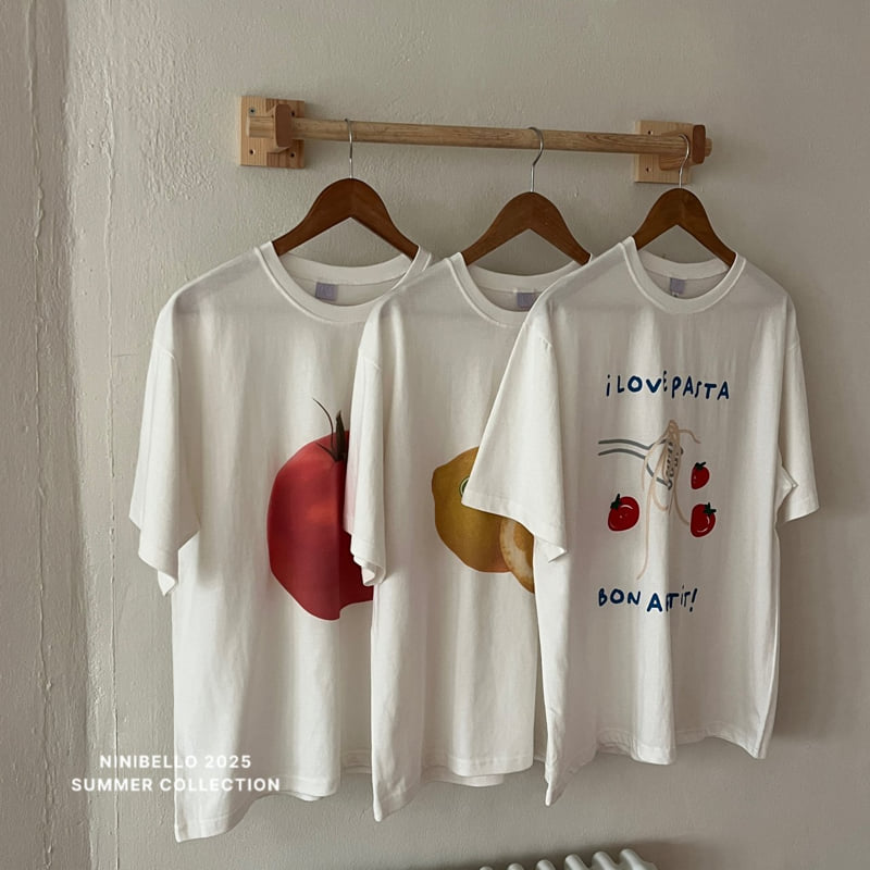 Ninibello - Korean Women Fashion - #shopsmall - Adult Pasta Tee - 3