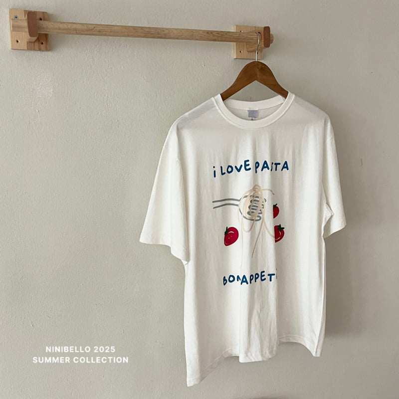 Ninibello - Korean Women Fashion - #shopsmall - Adult Pasta Tee - 4