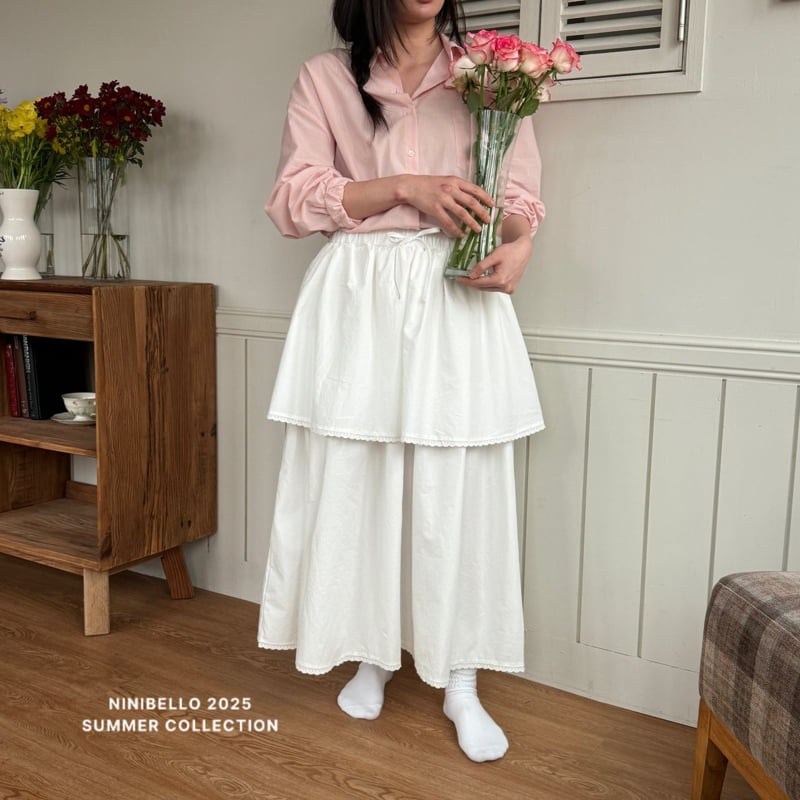 Ninibello - Korean Women Fashion - #vintageinspired - Adult Apron Long Skirt - 8