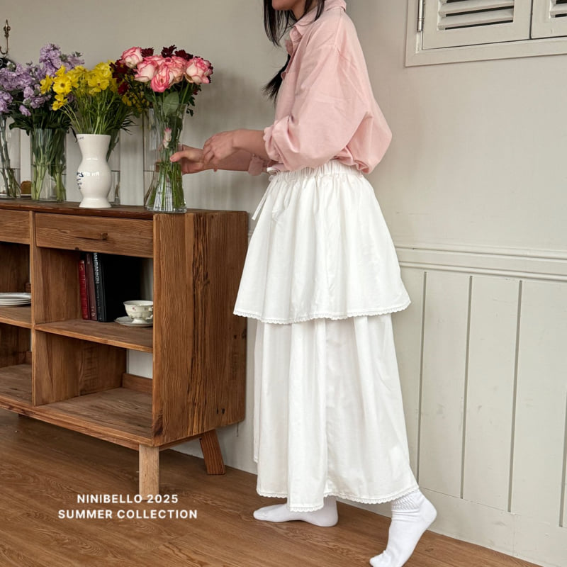 Ninibello - Korean Women Fashion - #womensfashion - Adult Apron Long Skirt - 7