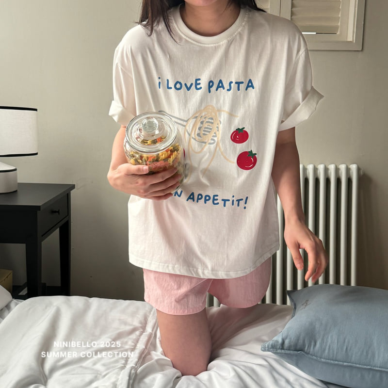 Ninibello - Korean Women Fashion - #womensfashion - Adult Pasta Tee - 9