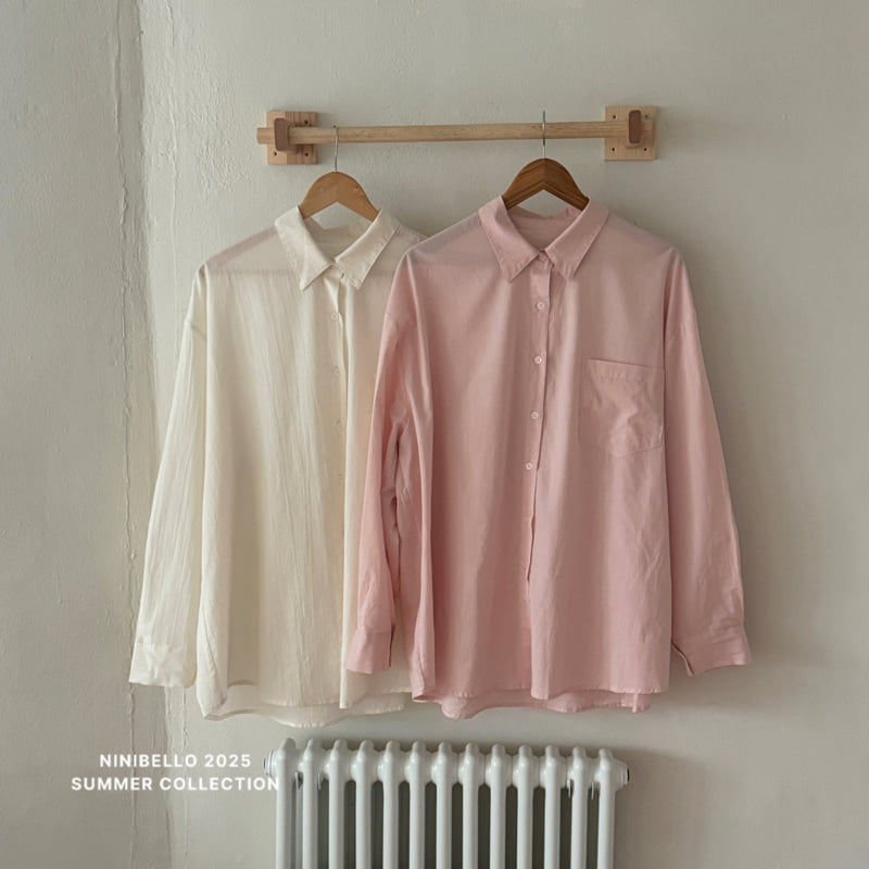 Ninibello - Korean Women Fashion - #womensfashion - Adult Airy Shirt