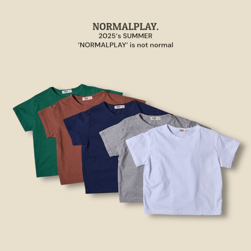 Normalplay - Korean Children Fashion - #Kfashion4kids - Everyday Short Sleeve Tee