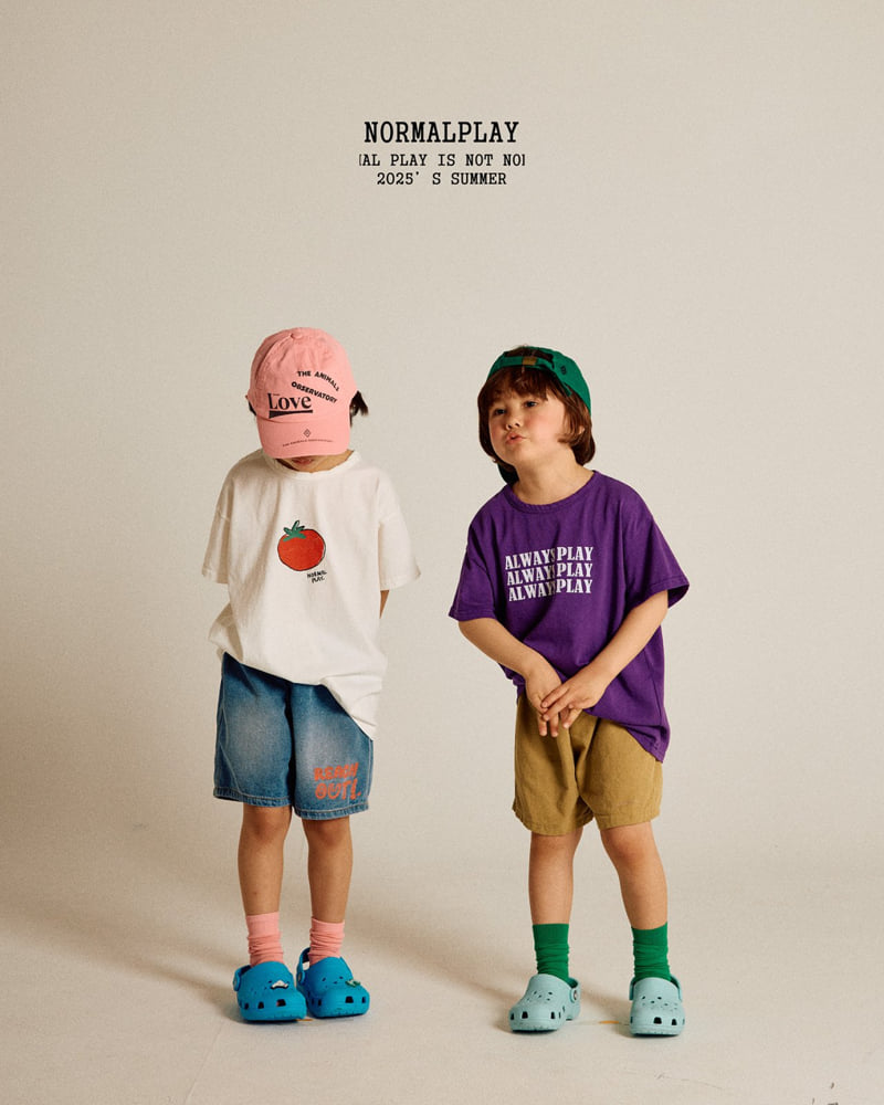 Normalplay - Korean Children Fashion - #Kfashion4kids - Always Short Sleeve Tee - 11