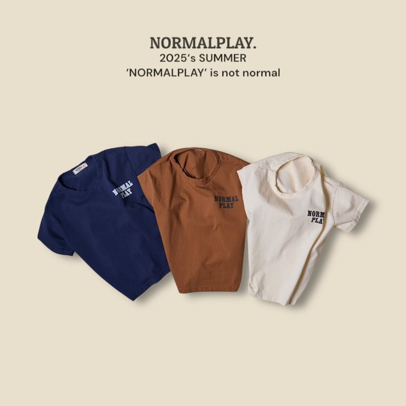 Normalplay - Korean Children Fashion - #Kfashion4kids - Normal Single Short Sleeve Tee - 5