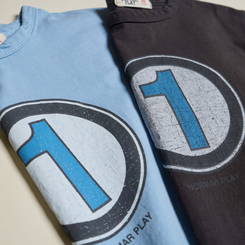 Normalplay - Korean Children Fashion - #childofig - Round One Short Sleeve Tee - 10