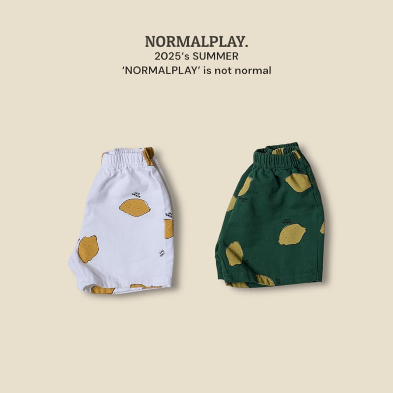 Normalplay - Korean Children Fashion - #childofig - Lemon Cotton Pants - 10