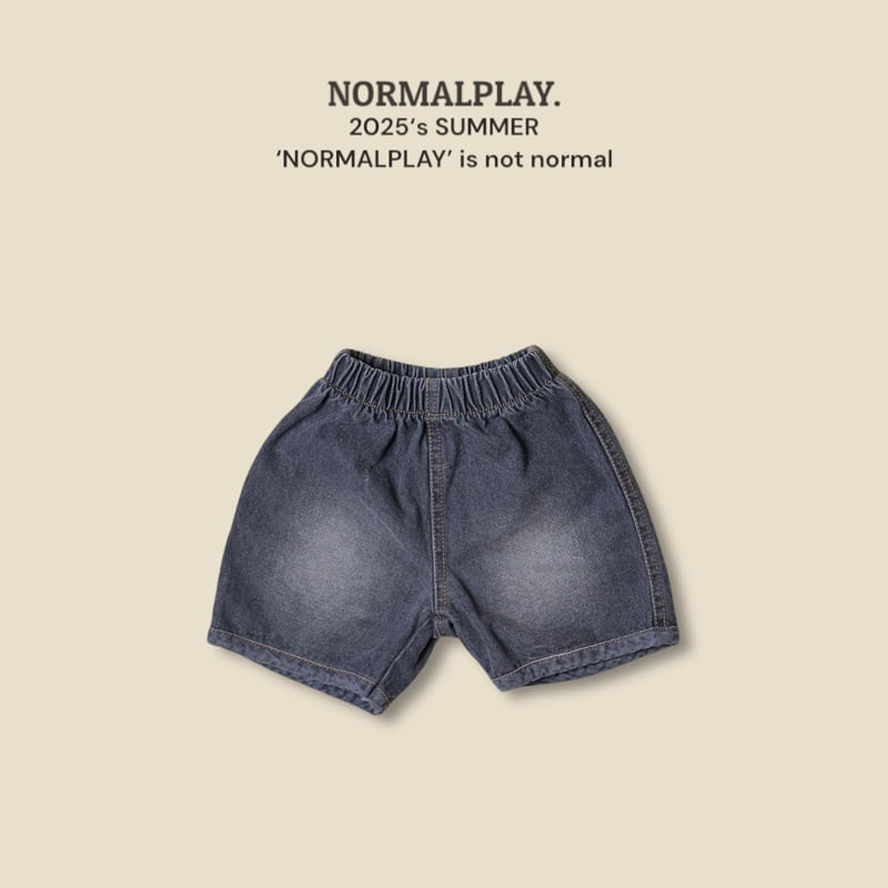 Normalplay - Korean Children Fashion - #childofig - Half Denim Pants - 8