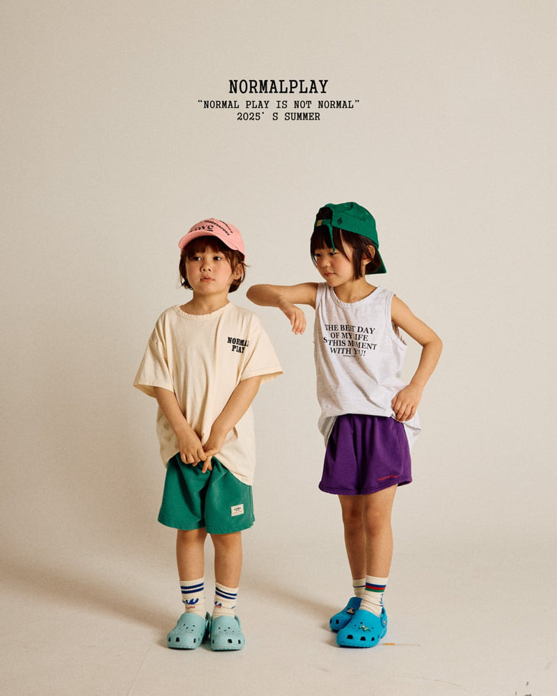 Normalplay - Korean Children Fashion - #childofig - Normal Single Short Sleeve Tee - 11