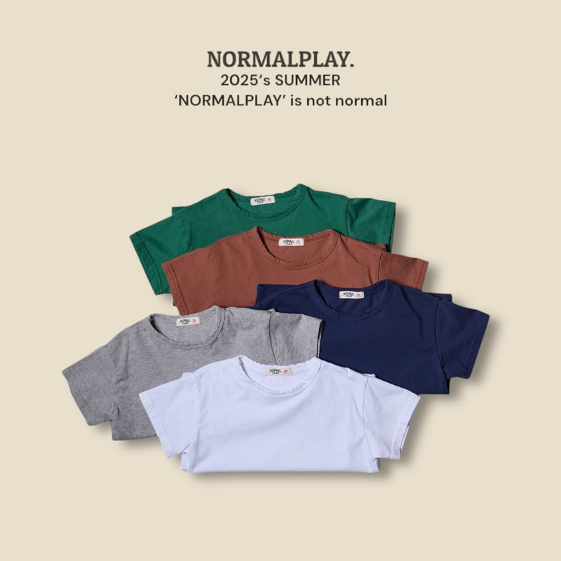 Normalplay - Korean Children Fashion - #childrensboutique - Everyday Short Sleeve Tee - 10
