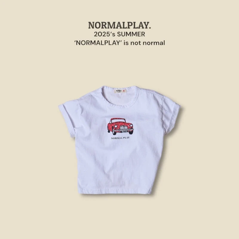Normalplay - Korean Children Fashion - #childrensboutique - Car Short Sleeve Tee - 6