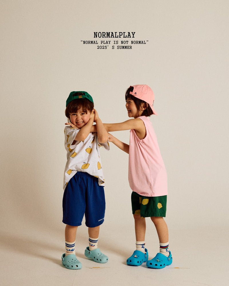 Normalplay - Korean Children Fashion - #childrensboutique - Lemon Cotton Pants - 11