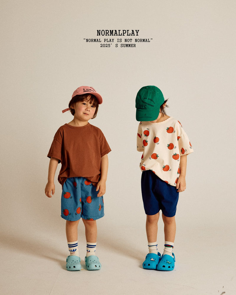 Normalplay - Korean Children Fashion - #designkidswear - Tomato Cotton Pants - 12
