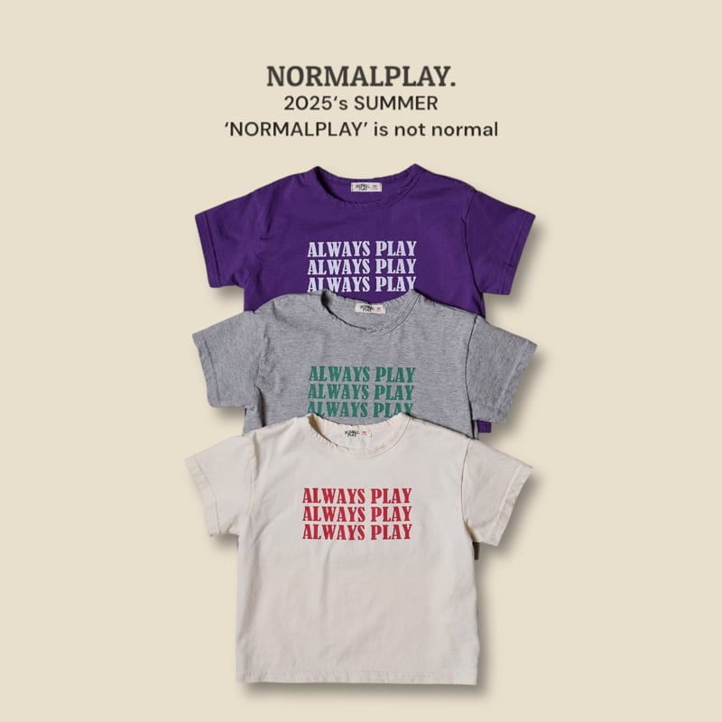 Normalplay - Korean Children Fashion - #designkidswear - Always Short Sleeve Tee - 5