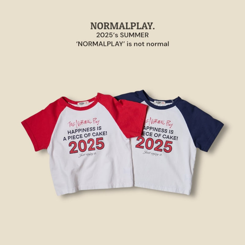 Normalplay - Korean Children Fashion - #designkidswear - Happiness Raglan Tee