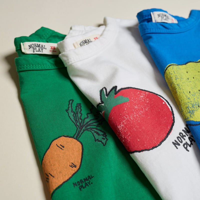Normalplay - Korean Children Fashion - #designkidswear - Fruits Short Sleeve Tee - 8