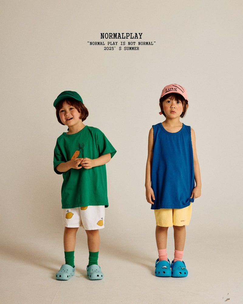 Normalplay - Korean Children Fashion - #designkidswear - Lemon Cotton Pants - 12