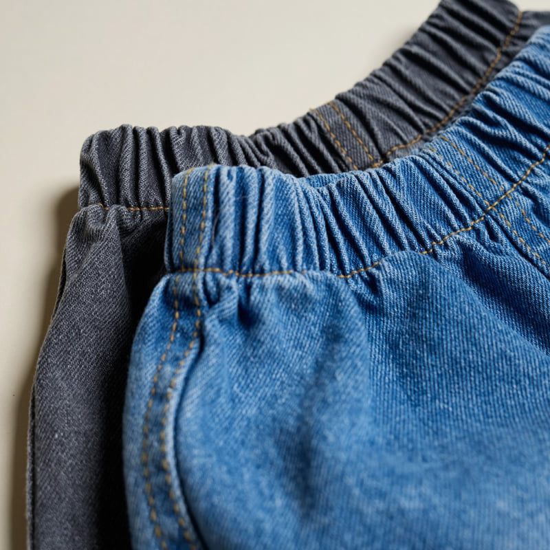 Normalplay - Korean Children Fashion - #designkidswear - Half Denim Pants - 10