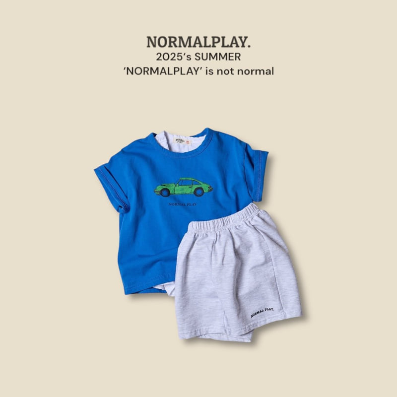 Normalplay - Korean Children Fashion - #discoveringself - Car Short Sleeve Tee - 8