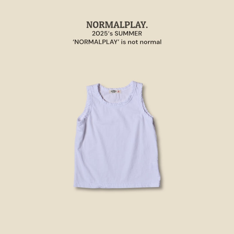 Normalplay - Korean Children Fashion - #discoveringself - Always Summer Sleeveless Tee - 7