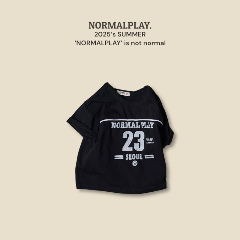 Normalplay - Korean Children Fashion - #discoveringself - 23 Line Short Sleeve Tee - 8