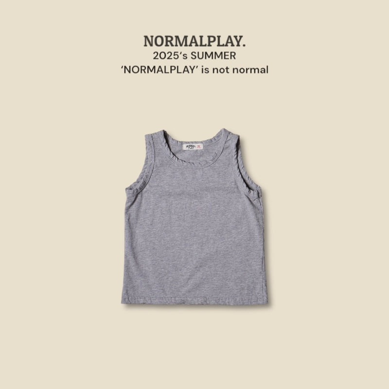 Normalplay - Korean Children Fashion - #fashionkids - Always Summer Sleeveless Tee - 8