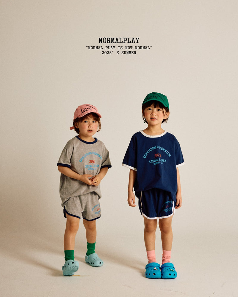 Normalplay - Korean Children Fashion - #kidsshorts - Strong Short Sleeve Tee - 9