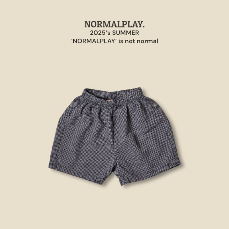 Normalplay - Korean Children Fashion - #kidsshorts - Rice Check Pants - 6